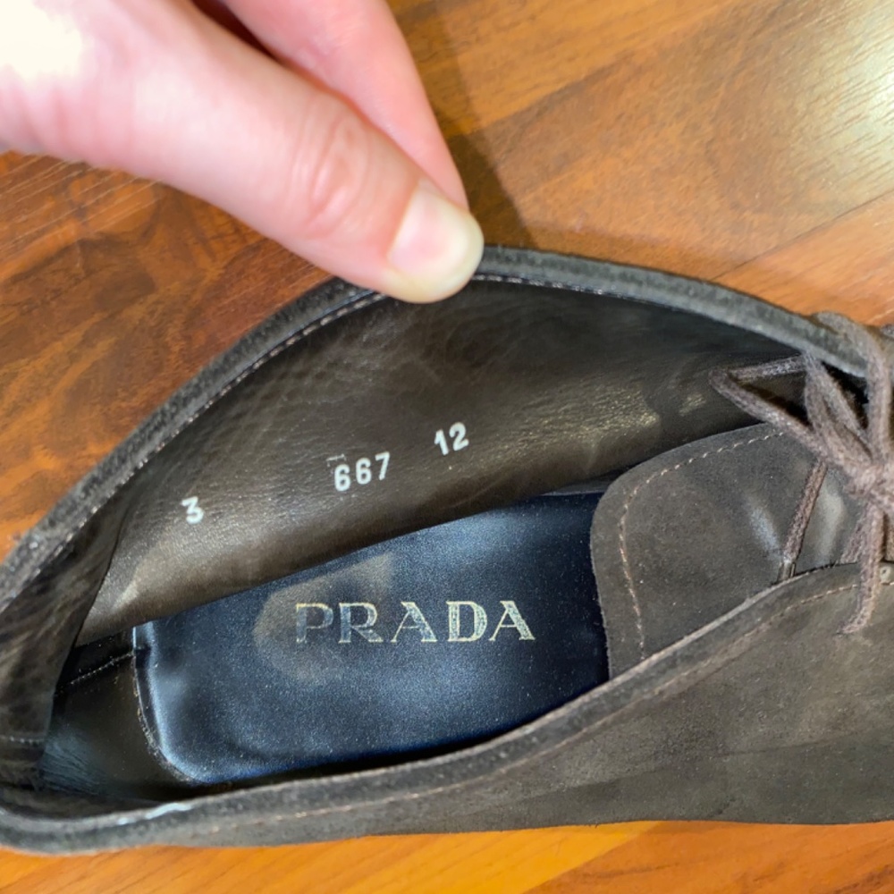 PRADA mens boots - Picture 5 of 5